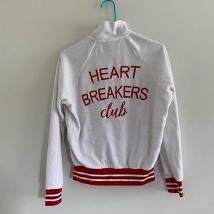 Heart breakers club zip up